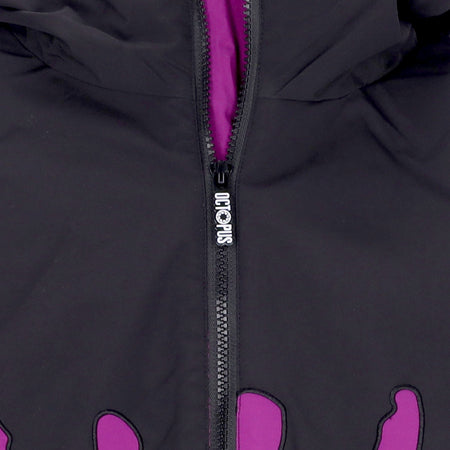 OCTOPUS Piumino Uomo Layer Puffer Jacket Purple da uomo