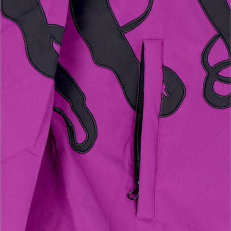 OCTOPUS Piumino Uomo Layer Puffer Jacket Purple da uomo