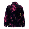 IUTER Orsetto Uomo Tie Dye Fur Zip Neck Purple da uomo