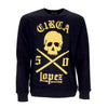 C1RCA Felpa Girocollo Uomo Lopez 50 Crew Black/gold da uomo