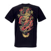 DOLLY NOIRE Maglietta Uomo Ryu Dragon Tee Black da uomo