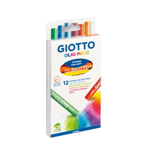Astuccio 12 Pastelli Giotto Olio