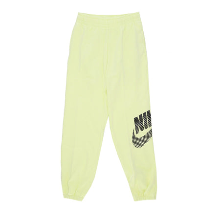 Nike Pantalone Tuta Leggero Donna Sportswear Sb Dance Fleece Oversized Pants Luminous Green da donna