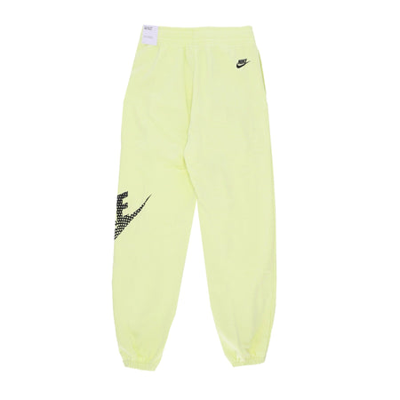 Nike Pantalone Tuta Leggero Donna Sportswear Sb Dance Fleece Oversized Pants Luminous Green da donna