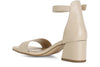 SANDALO IN PELLE CON TOPPONE