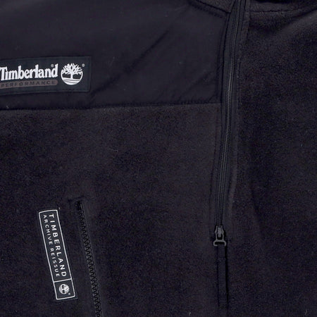 TIMBERLAND Giubbotto Pile Uomo Polartec Fleece Black da uomo