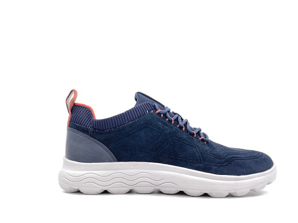 GEOX Sneakers Uomo Spherica Suede Navy