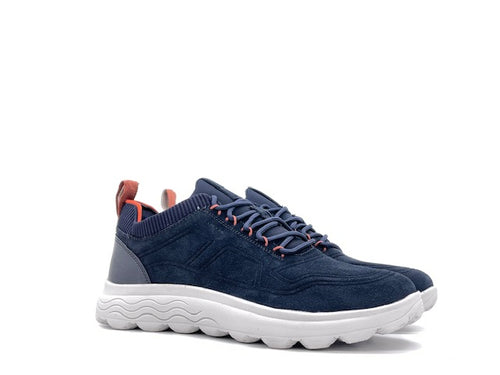 GEOX Sneakers Uomo Spherica Suede Navy