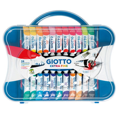 Box 24 Tubetti Tempera 12Ml Giotto Tubo 4 Assortito