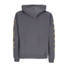 PHOBIA Felpa Leggera Cappuccio Uomo Cross Bones Hoodie Grey/beige da uomo