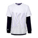 OCTOPUS Maglietta Manica Lunga Uomo Milan L/s Tee White da uomo