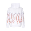 OCTOPUS Felpa Cappuccio Uomo Gradient Hoodie White da uomo