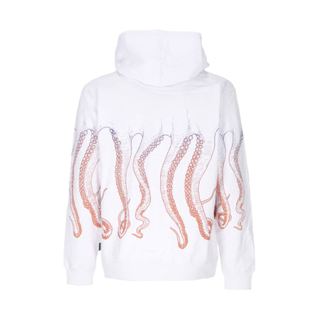 OCTOPUS Felpa Cappuccio Uomo Gradient Hoodie White da uomo