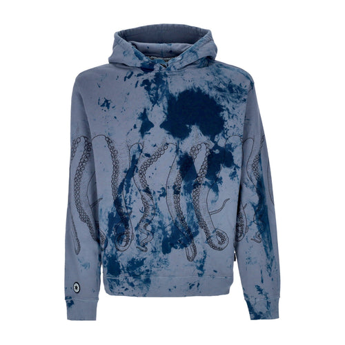 OCTOPUS Felpa Cappuccio Uomo Freak Hoodie X Horror Pack Blue da uomo