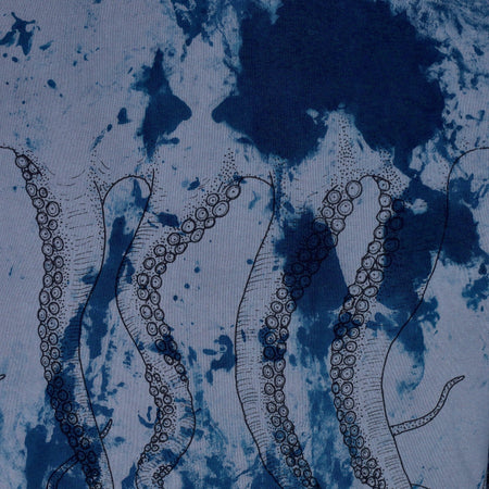 OCTOPUS Felpa Cappuccio Uomo Freak Hoodie X Horror Pack Blue da uomo