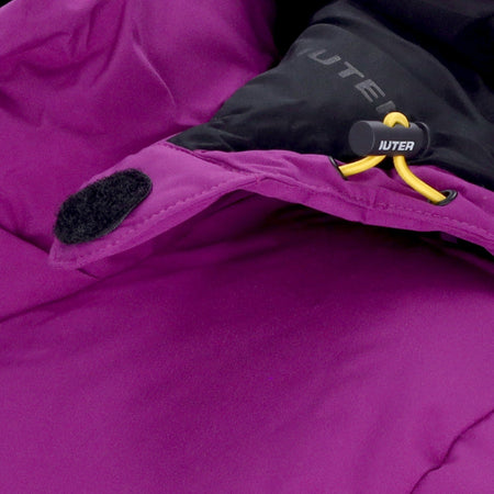 IUTER Piumino Uomo Puffer Jacket Purple da uomo