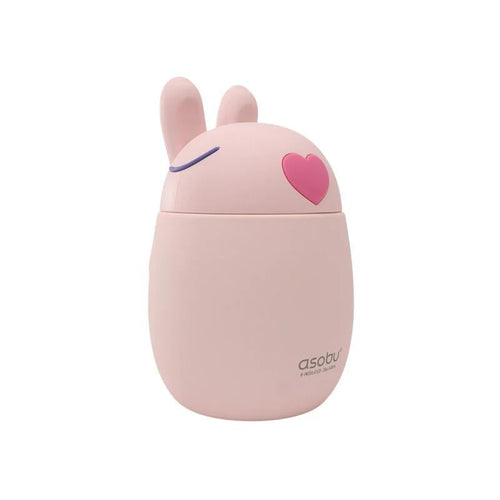 Bestie Lunch Box - Contenitore Porta Pranzo in Silicone a Forma di Coniglietto Viola