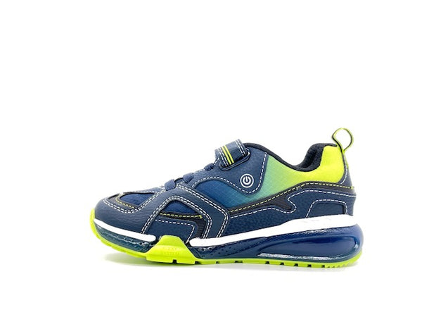 GEOX Sneakers Bambino J Bayonyc B. B. Navy Lime