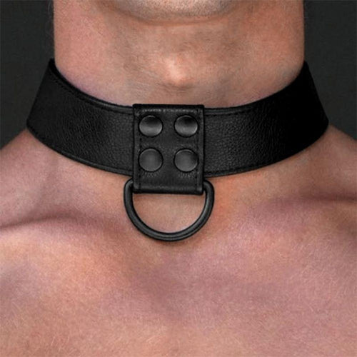 COLLARE LOVETOY CON GUINZAGLIO NERO