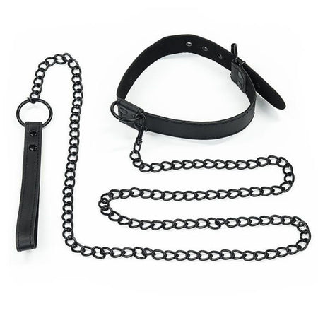 COLLARE LOVETOY CON GUINZAGLIO NERO