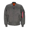 ALPHA INDUSTRIES Giubbotto Bomber Uomo Ai Ma-1 Rep. Grey da uomo