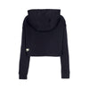 Nike Felpa Cappuccio Corta Donna Sportswear Fleece Pullover Crop Hoodie Black da donna