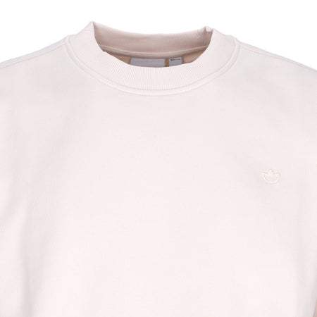 Adidas Felpa Girocollo Uomo Adicolor Contempo Crewneck Wonder White da uomo
