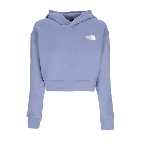 THE NORTH FACE Felpa Cappuccio Corta Donna Trend Crop Hoodie Folk Blue da donna