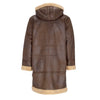 ALPHA INDUSTRIES Giaccone Lungo Uomo B7 Arctic Parka Vintage Brown da uomo