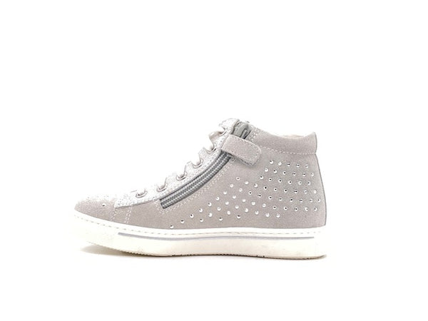 NERO GIARDINI Scarponcino Bambina Velour Vapore