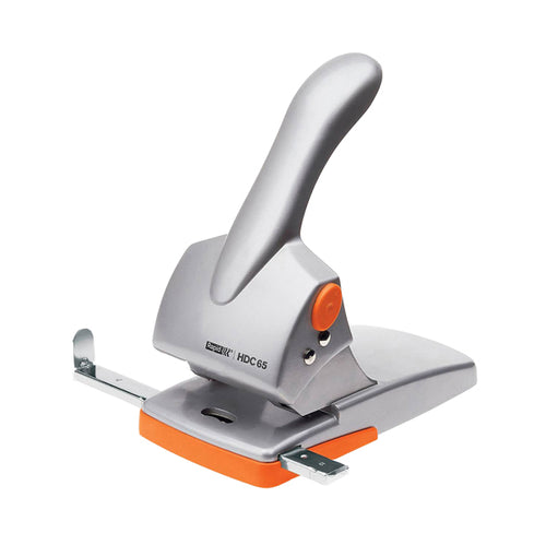 Perforatore 2 Fori Passo 8 Max 65Fg Rapid Hdc65 Grigio/Arancio