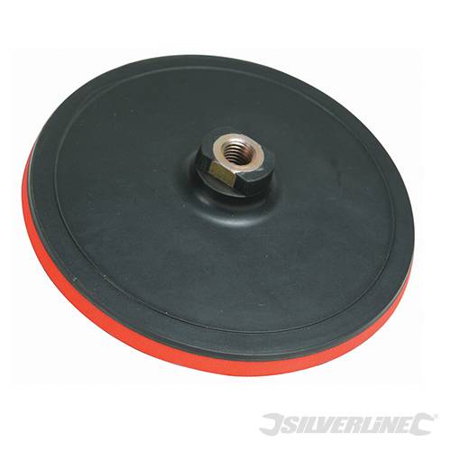 Platorello fissaggio a strappo per l'uso con spugne di lucidatura cuffie e dischi silverline freeshipping - Eternal Brico