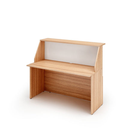 Reception in melaminico modulo singolo con scrivania inclusa cm. 140X76,1X117H