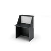 Postazione reception modulo singolo in melaminico cm. 80X76,1X117H
