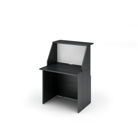 Postazione reception modulo singolo in melaminico cm. 80X76,1X117H