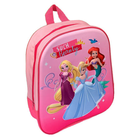 ZAINO ASILO 3D PRINCIPESSE DISNEY BORSA SCUOLA BAMBINA