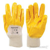 Guanti di nitrile con dorso apertoL 10 lavori pesanti Silverline