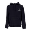 HUF Felpa Cappuccio Uomo Essentials Tt P/o Hoodie Black da uomo