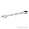 Chiavi a cricchetto combinata metrica a testa fissa, varie misure Silverline Silverline