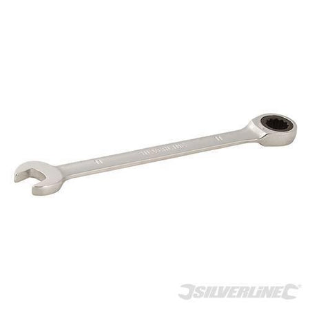 Chiavi a cricchetto combinata metrica a testa fissa, varie misure Silverline Silverline