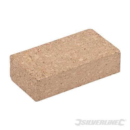 Blocco di levigatura in sughero 110 x 60 x 30 mm per levigare a mano - Eternal Brico