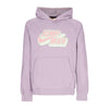 JORDAN Felpa Leggera Cappuccio Uomo Jumpman Fleece Pullover Hoodie Plum Fog da uomo