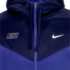 Nike Giacca Tuta Cappuccio Uomo Sportswear Repeat Sw Pk Full-zip Hoodie Deep Royal Blue/blackened Blue/white da uomo