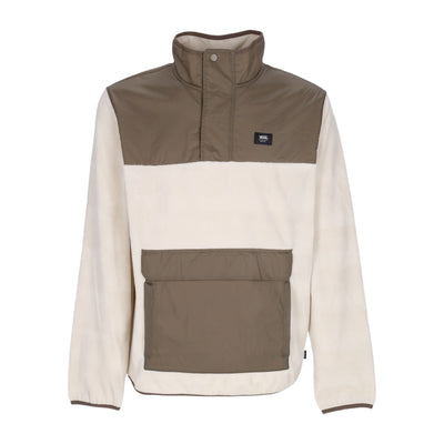 VANS Giubbotto Pile Infilabile Uomo Mammoth Pullover Oatmeal/canteen da uomo