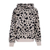 VANS Felpa Cappuccio Donna Dooty L/s Hoodie Dotty Animal Black da donna