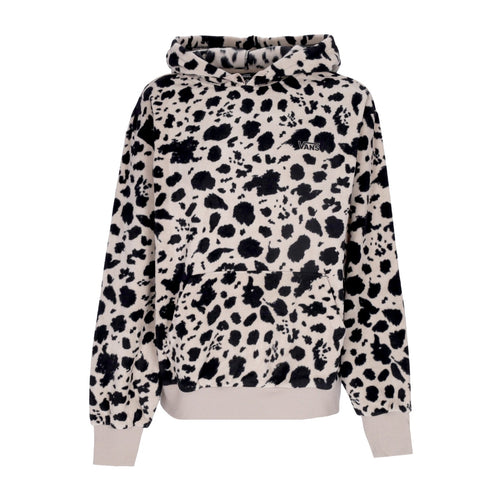 VANS Felpa Cappuccio Donna Dooty L/s Hoodie Dotty Animal Black da donna