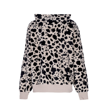 VANS Felpa Cappuccio Donna Dooty L/s Hoodie Dotty Animal Black da donna