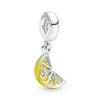 Pandora - Charm Pendente Spicchio di Limone in Argento
