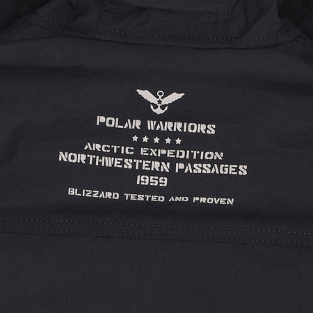 ALPHA INDUSTRIES Giaccone Lungo Uomo Polar Jacket Black da uomo