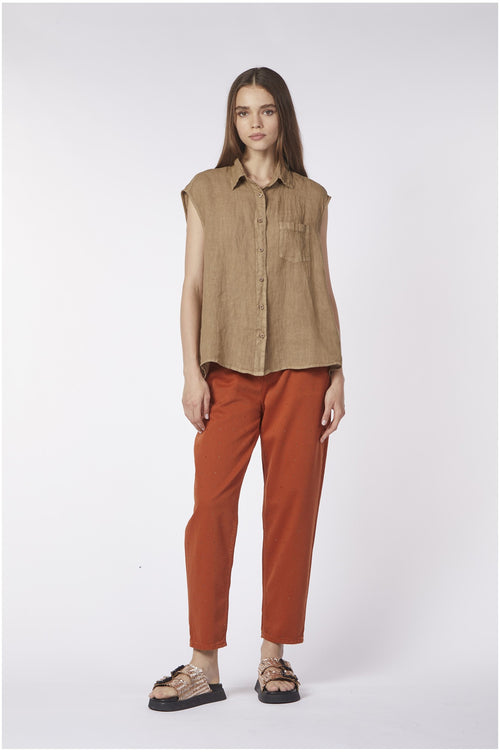 CAMICIA SMANICATA